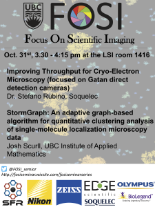 FOSI Seminar on October 31st (Thursday) 3:30pm LSI room1416